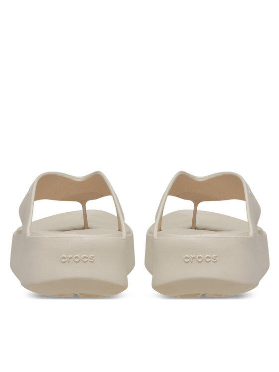Crocs В'єтнамки Crocs Getaway Platform Flip 209410 Бежевий