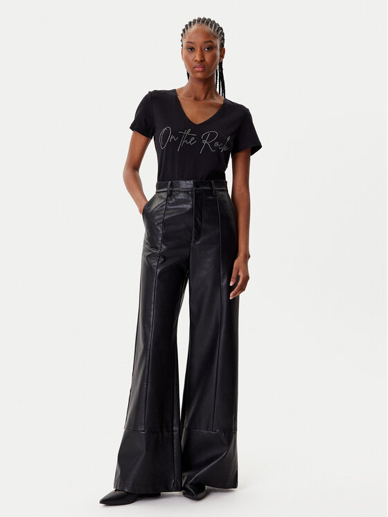 Morgan Morgan Camiseta 242-DLUCAS Negro Regular Fit