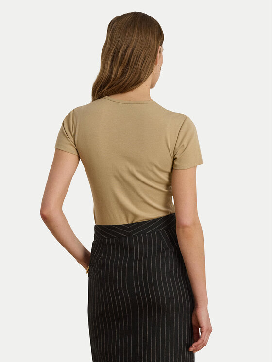 LAUREN RALPH LAUREN LAUREN RALPH LAUREN Camiseta Alli 200807563053 Beis Regular Fit