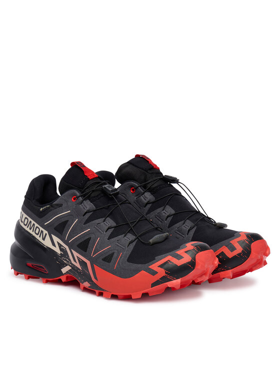 Salomon Маратонки за бягане Salomon Speedcross 6 Gore-Tex L49226000 Черен
