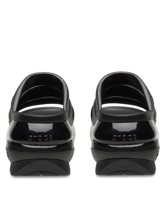 Crocs Шльопанці Crocs Mega Crush Triple Strap 209842 Чорний