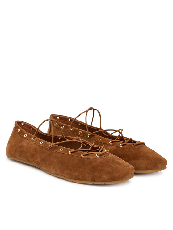 Steve Madden Балетки Steve Madden Pointe 11005032 Коричневий