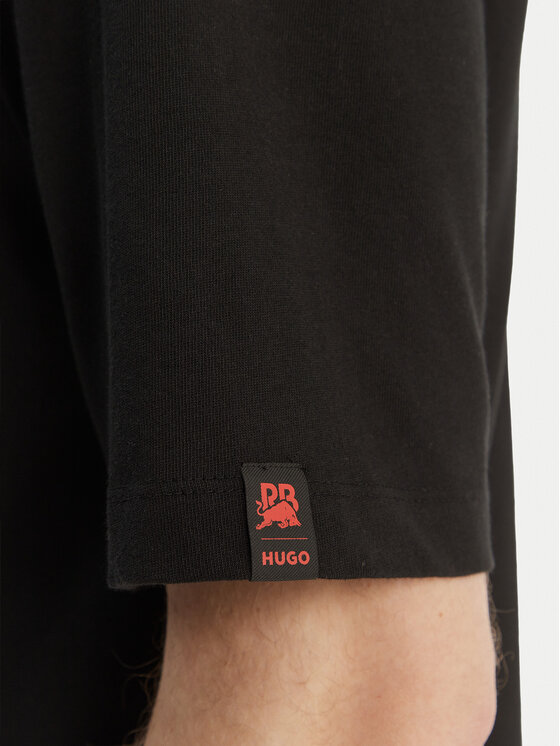 HUGO HUGO Camiseta Dedril_RB 50559670 Negro Regular Fit