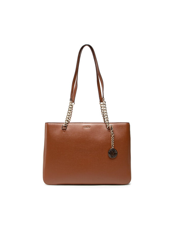 DKNY Ročna torba DKNY Bryant Lg Shppr Tote R74A3008 Rjava