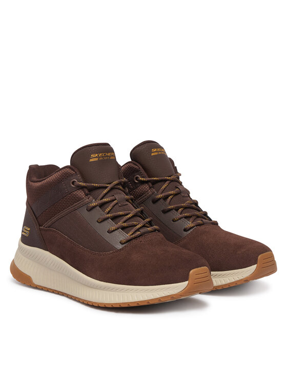 Skechers Trzewiki Skechers Bobs Squad 4 118414/BRN Brązowy