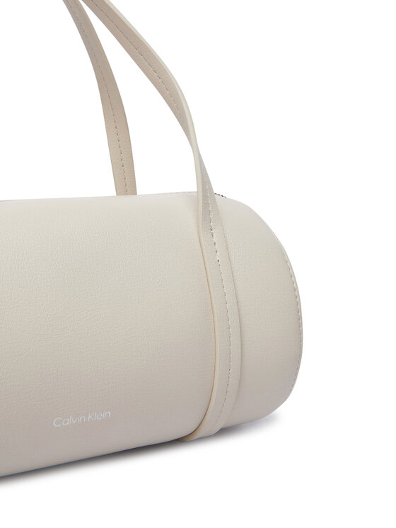Calvin Klein Torebka Calvin Klein Foil Logo Small Duffle Bag LV04F3663G Kremowy