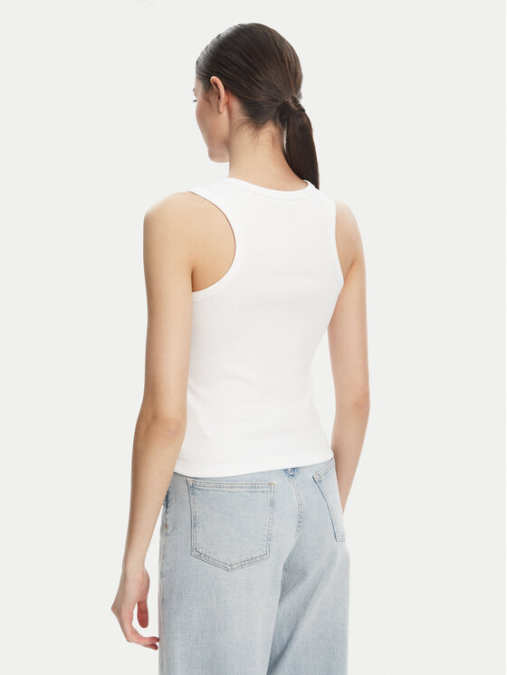 Calvin Klein Jeans Calvin Klein Jeans Top LV047C201G Bijela Slim Fit