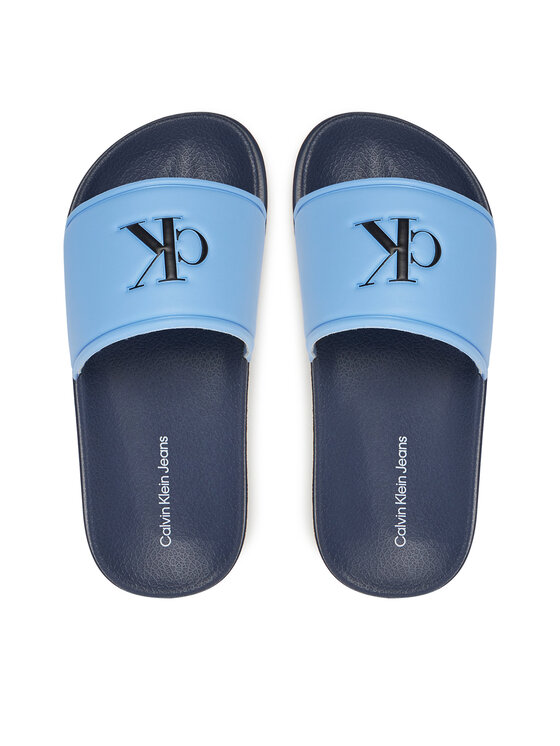 Calvin Klein Jeans Šľapky Calvin Klein Jeans V3X0-83032-1172X Modrá