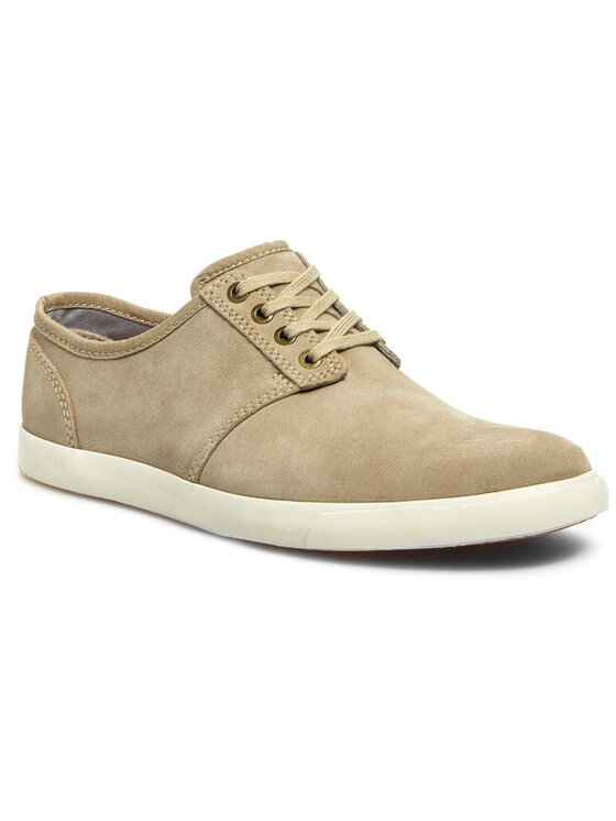 Clarks Półbuty Clarks Torbay Lace 203576327 Beżowy