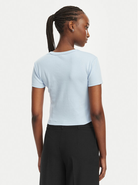HUGO HUGO Футболка Delanor 50512000 Світло-синій Slim Fit
