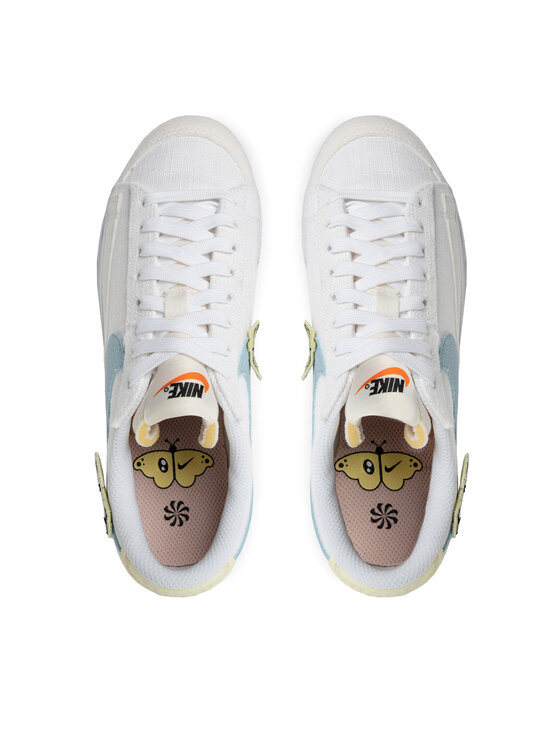 Nike Sneakersy Nike Blazer Low Platform Se DJ6376 100 Biały