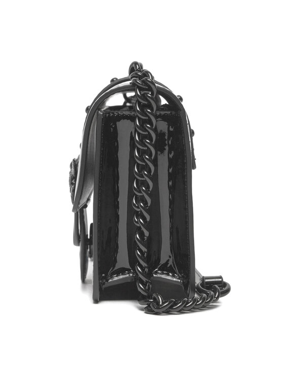 PINKO Ročna torba Pinko Love One Mini Cl PE 24 PLTT 100059 A1JD Črna