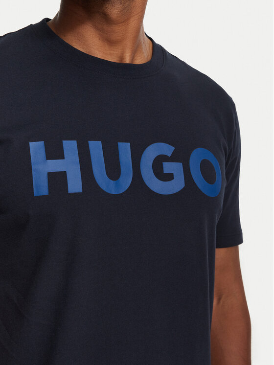 HUGO HUGO Camiseta Dulivio 50467556 Azul marino Regular Fit