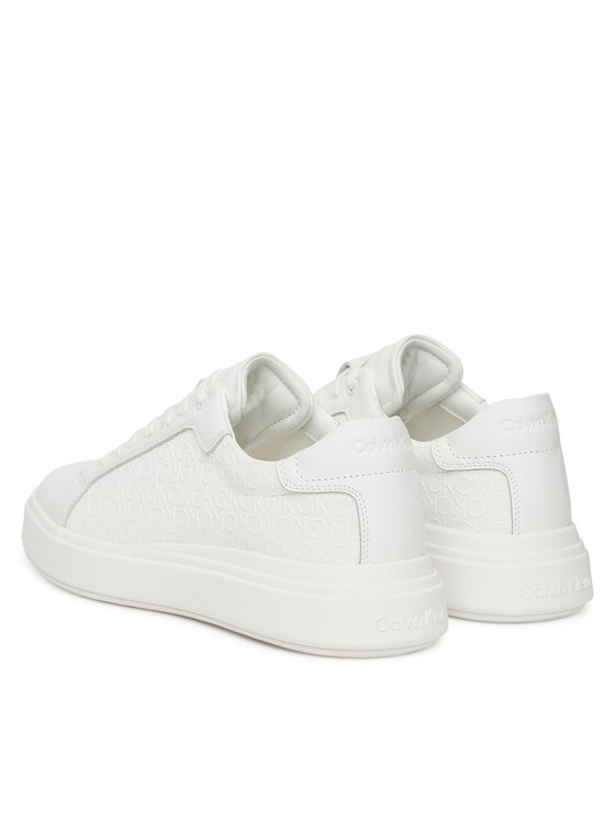 Calvin Klein Sneakers Calvin Klein Chunky Low Top Lace Up Mono HM0HM01970 Bianco