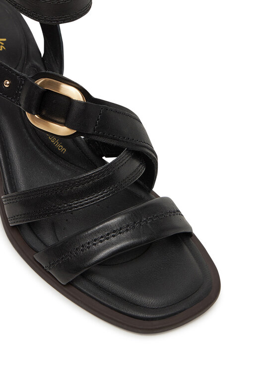 Clarks Босоніжки Clarks Morwyn Strap 26181243 Чорний