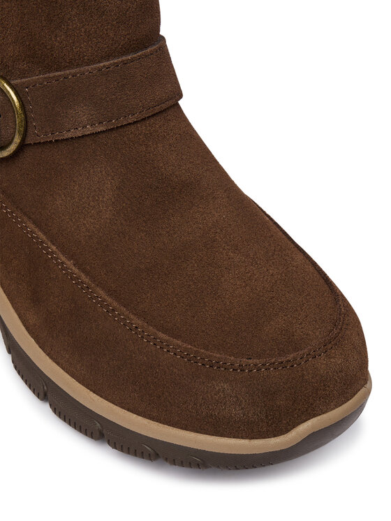 Skechers Členková obuv Skechers Easy Going - Gentle Winter 168185 Hnedá