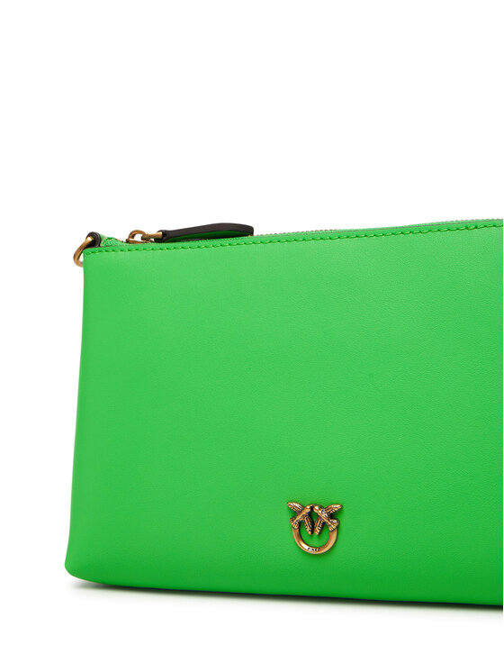 PINKO Kabelka PINKO Flat Horizontal Mini AI 25-26 104277 A0F1 Zelená