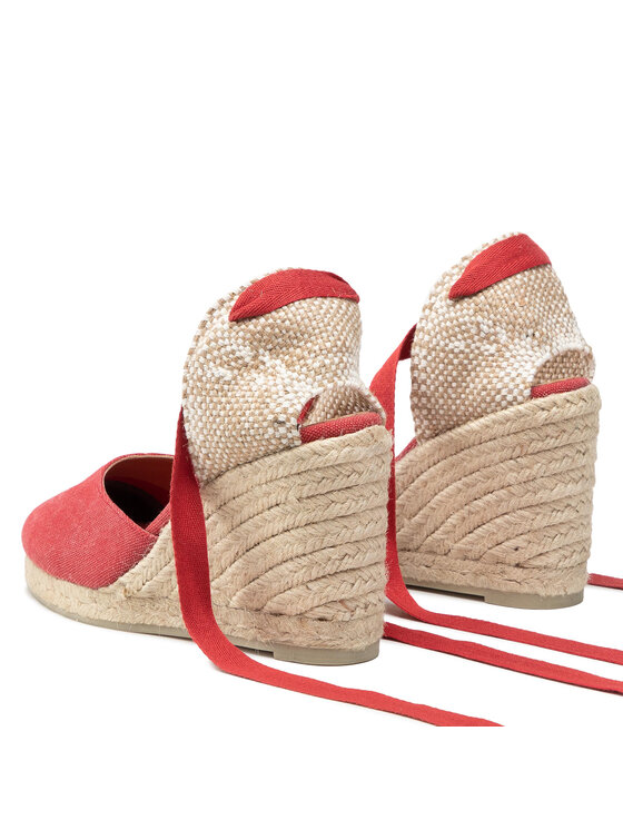 Castañer Espadrilky Castañer Carina/8/002 021642-604 Červená