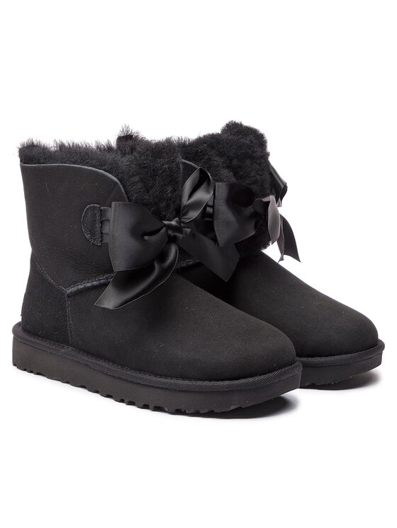 Ugg Škornji za sneg Ugg W Gita Bow Mini 1098360 Črna