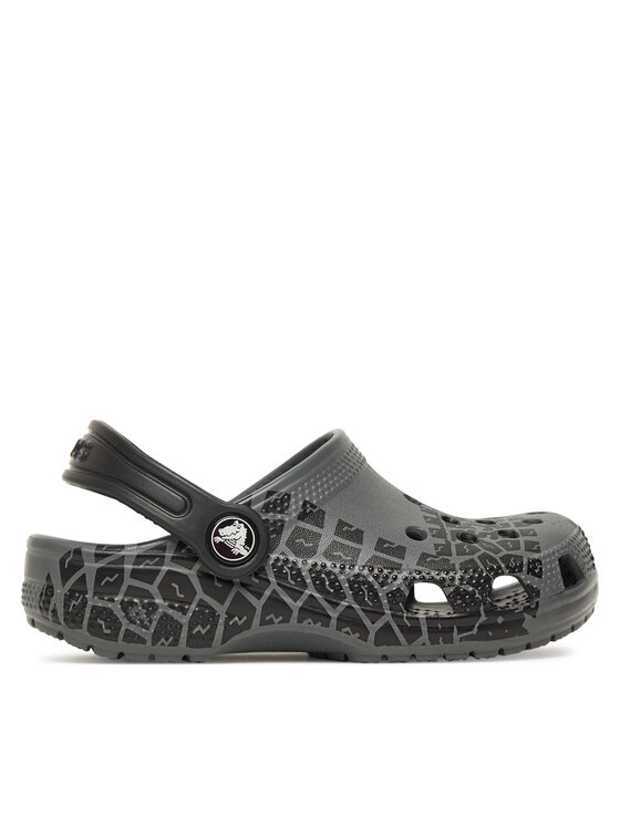 Crocs Natikači Crocs Kids Tire Print Classic Clog 211261 Siva