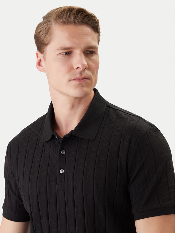 Calvin Klein Calvin Klein Polo LV04LE203G Negro Regular Fit