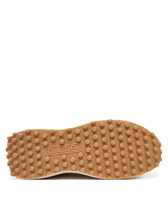 D.A.T.E. Sneakersy D.A.T.E. Athleta Nylon W451-AT-NY Béžová