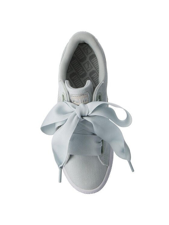 Puma Superge Puma Basket Heart Canvas 366495 03 Zelena