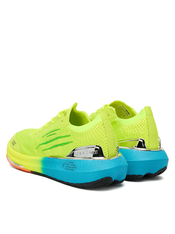 Plein Sport Sneakersy Plein Sport AAES USC0856 STE003N Zelená