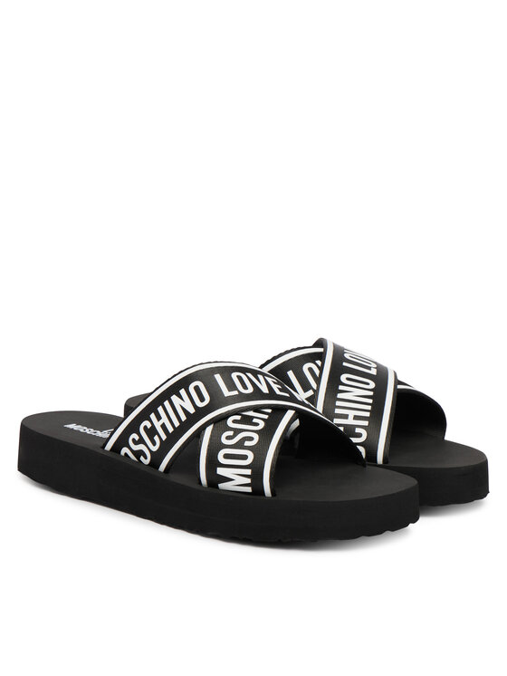 LOVE MOSCHINO Шльопанці LOVE MOSCHINO JA28334G0OIX7000 Чорний