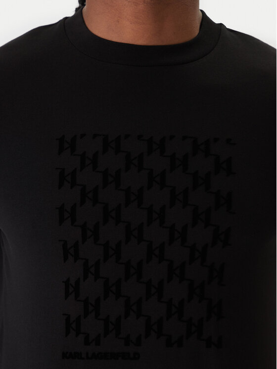 KARL LAGERFELD KARL LAGERFELD Camiseta 755040 561221 Negro Regular Fit