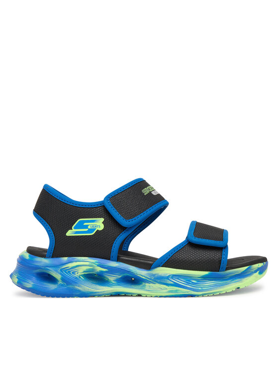 Skechers Босоніжки Skechers S-Lights: Sola Glow Sandal - Fusion Brights 407032L/BKBL Чорний