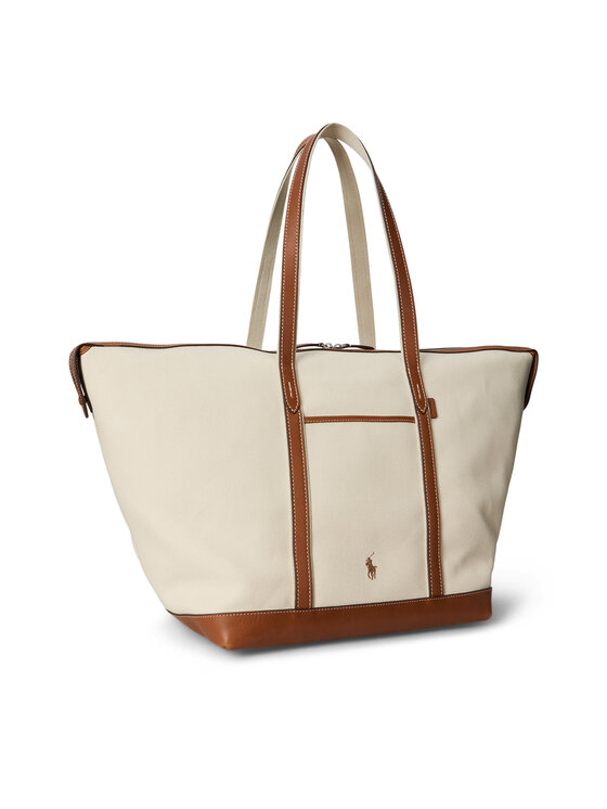 Polo Ralph Lauren Дамска чанта Polo Ralph Lauren 428973072001 Бежов