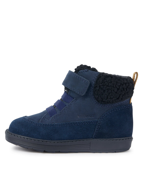 Geox Šnurovacia obuv Geox B Hynde Boy Wpf B362HC 03222 C4002 M Tmavomodrá