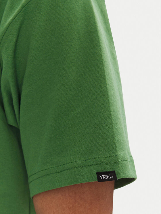Vans Vans Póló Left Chest II VN000P1P Zöld Loose Fit