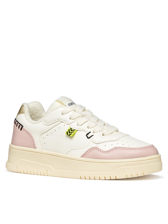 Geox Sneakers Geox J Lestrella Girl J56NLC 000BC C1Z8W S Alb