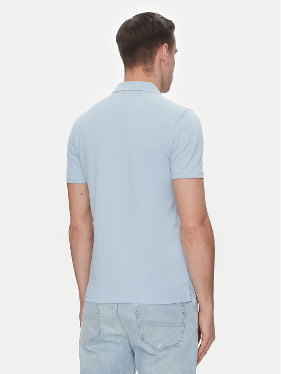Schott NYC Schott NYC Polo majica PSCASUAL Modra Regular Fit