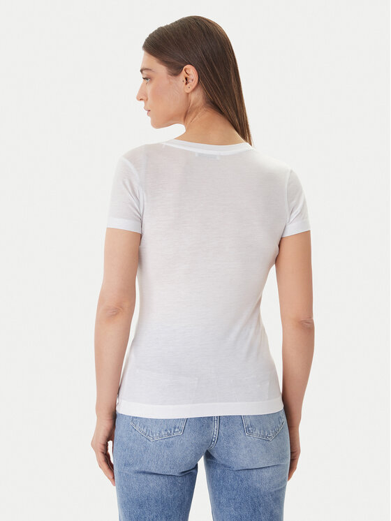 Guess Guess Футболка W5GP31 KCSX2 Білий Classic Fit