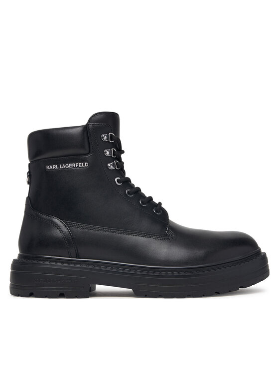 KARL LAGERFELD Gležnjače KARL LAGERFELD Miles KL10250 Crna