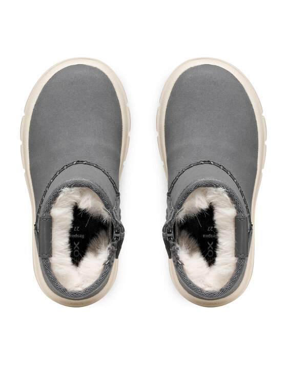 Geox Sněhule Geox J Willaboom J56NCA 000AU C9002 M Šedá