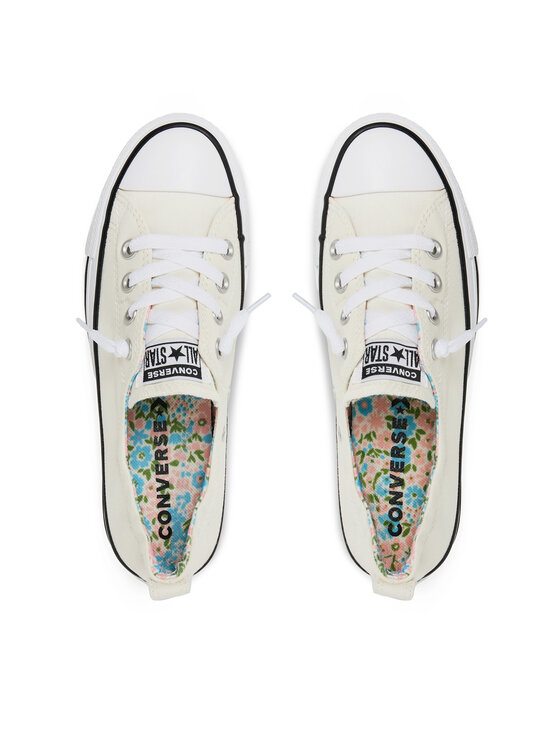 Converse Plátenky Converse Chuck Taylor All Star Shoreline Mini Flowers A14970C Écru