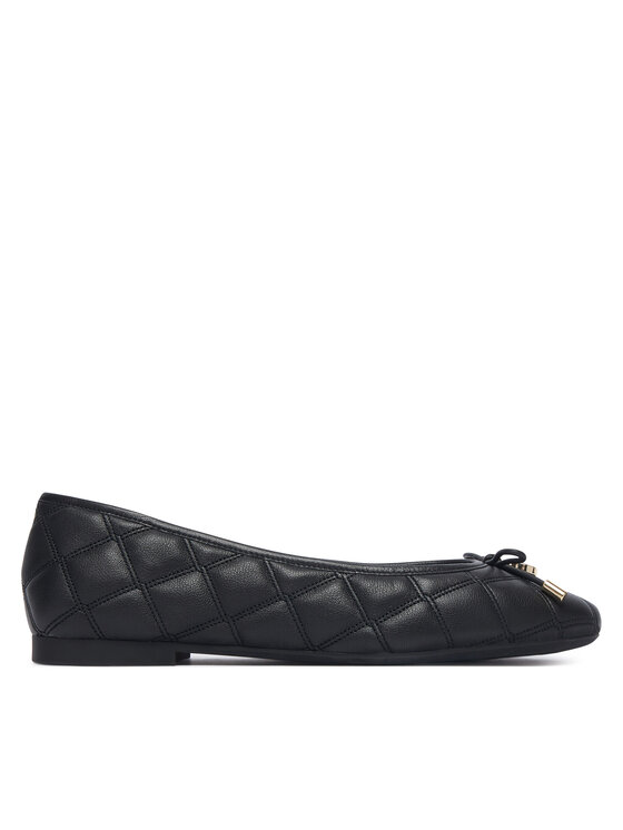 Tommy Hilfiger Baleríny Tommy Hilfiger Charm Quilted Ballerina FW0FW09503 Čierna