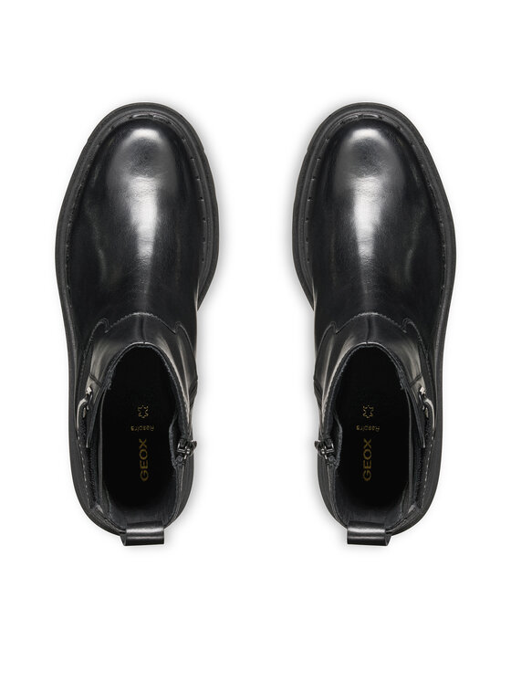 Geox Īsie zābaki Geox D Felleny D56XEC 00043 C9999 Melns