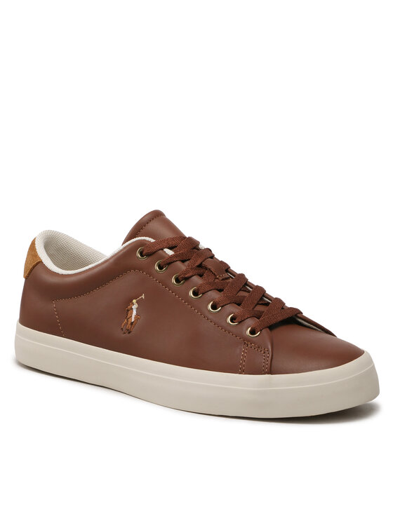 Polo Ralph Lauren Sneakersy Polo Ralph Lauren Longwood 816879935001 Hnědá