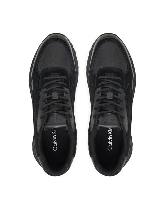 Calvin Klein Jeans Sneakersy Calvin Klein Jeans Hike Runner Hf Lth Mix YM0YM01289 Czarny