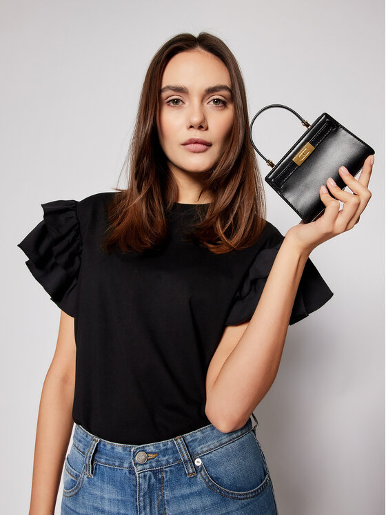 Tory Burch Táska Tory Burch Lee Radziwill Nano Bag 73175 Fekete