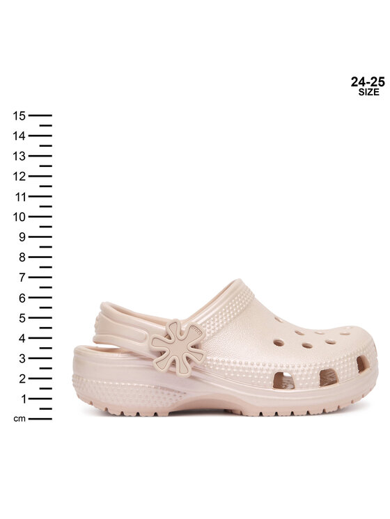 Crocs Шльопанці Crocs Classic Pearl Shine Clog T 212815 Рожевий