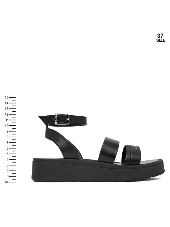 Calvin Klein Sandali Calvin Klein V4A2-83261-0326 S Črna