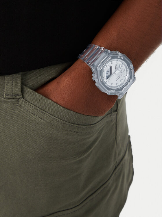 G-Shock Hodinky G-Shock GA-2100BM-7A8ER Priehľadná