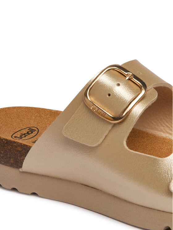 Scholl Шльопанці Scholl Harmony 2 Straps MF00808 Золотий