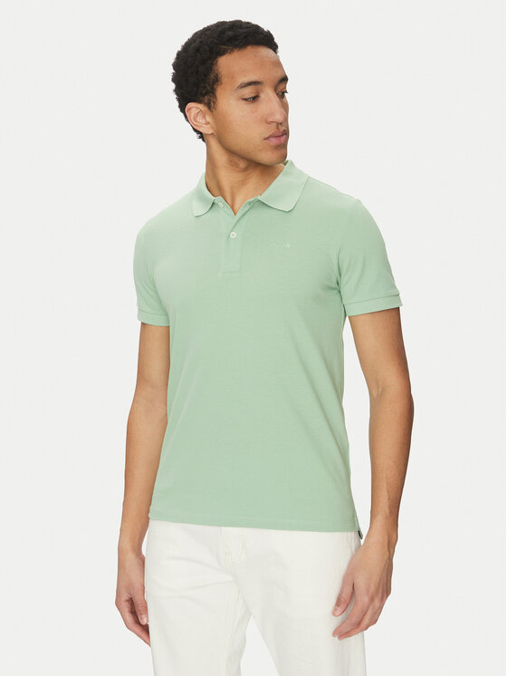Geox Geox Polo M5511B T3240 F3274 Zelena Regular Fit